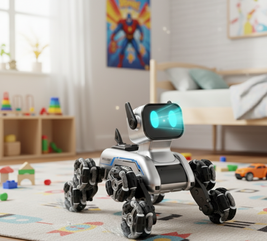 Robot con luces a control